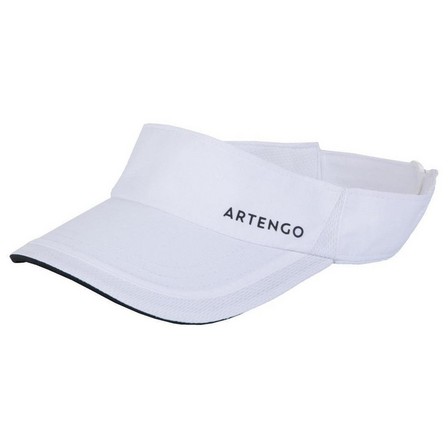 نقاب آرتنگو ARTENGO Tennis-Visier TV100 - سفید